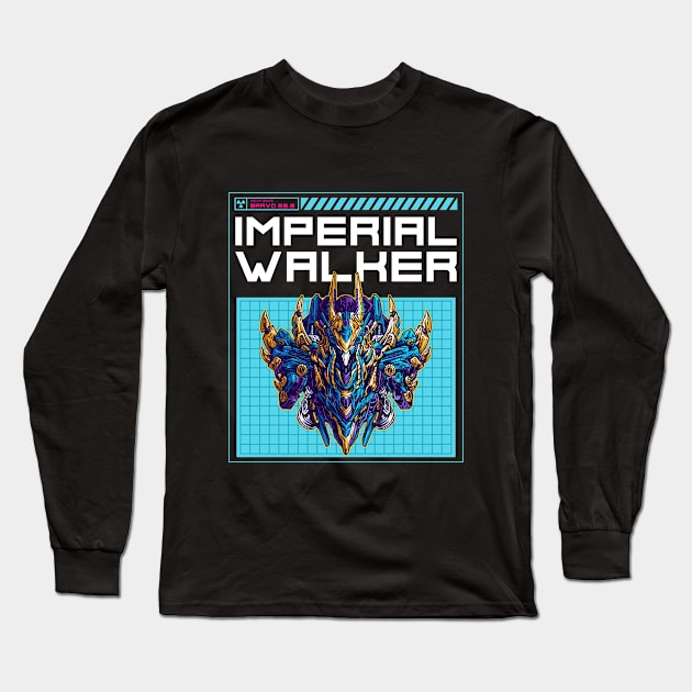 Imperial Walker Destroyer Shirt Long Sleeve T-Shirt by DAGHO